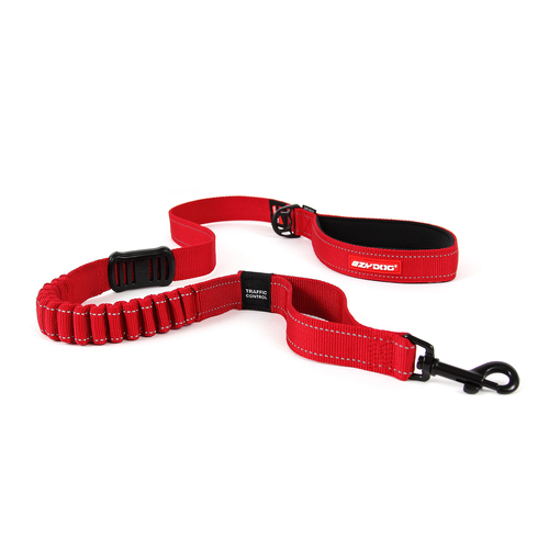 Ezydog Zero Shock 48 Dog Leash - 120cm - Red