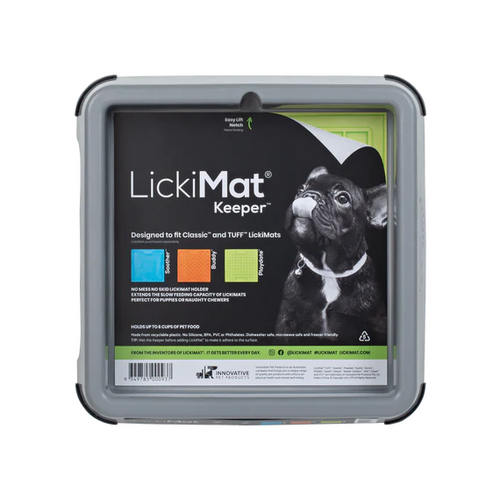 LickiMat Indoor Keeper - Grey