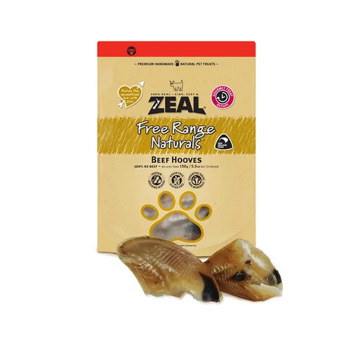 Zeal Free Range Naturals - Beef Hooves - 125g