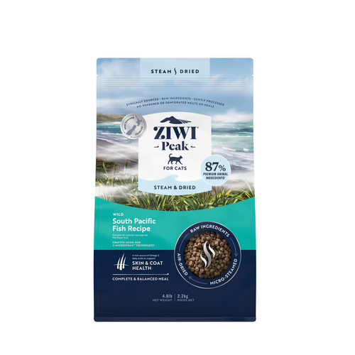 Ziwi Peak Steam & Dried Cat Food - Wild South Pacific Fish - 2.2kg