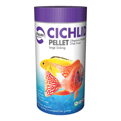 Pisces Cichlid Pellets - Large (3mm) - 150g